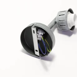 Wandleuchten|Küchenlampen*Luminex Dekorative Wandleuchte SVEN in Grau-Patina