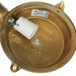 Rustikale Lampen|Metall Lampen*Lido Dekorative Wegeleuchte KARPAHTOS Garten Messing