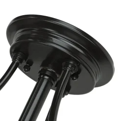 Designerlampen|Jugendstil Lampen*Elstead Design Deckenleuchte ASPERO Bronze 4-flmg Lampe