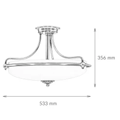Designerlampen|Jugendstil Lampen*Elstead Design Deckenleuchte ASPERO Bronze 4-flmg Lampe