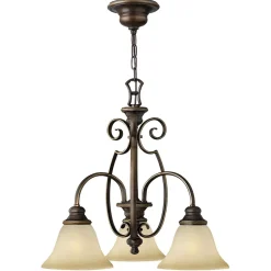 Elstead Design Hängelampe Creme Braun Alabaster Landhaus< Hängelampen|Esszimmer Lampen