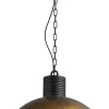 Masterlight Design Hängelampe Messing Antik groß Ø60cm LARINO< Industrie Lampen|Vintage Lampen