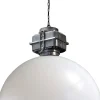 Hängelampen|Industrie Lampen*Masterlight Design Hängelampe XXL Ø80cm Weiß Industrie LARINO
