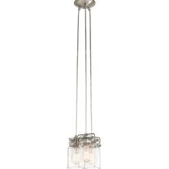 Hängelampen|Industrie Lampen*Elstead Design Hängeleuchte Glas Metall Industrial Look