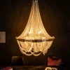 Invicta Interior Design Kronleuchter Wohnzimmer Metall Ketten in Silber< Hängelampen|Esszimmer Lampen