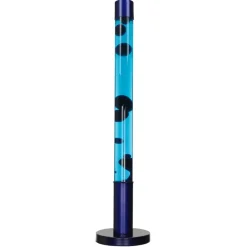 Retro Lampen|Lavalampen*Easylight Design Lavalampe XXL Blau Hellblau rund 76cm ALAN