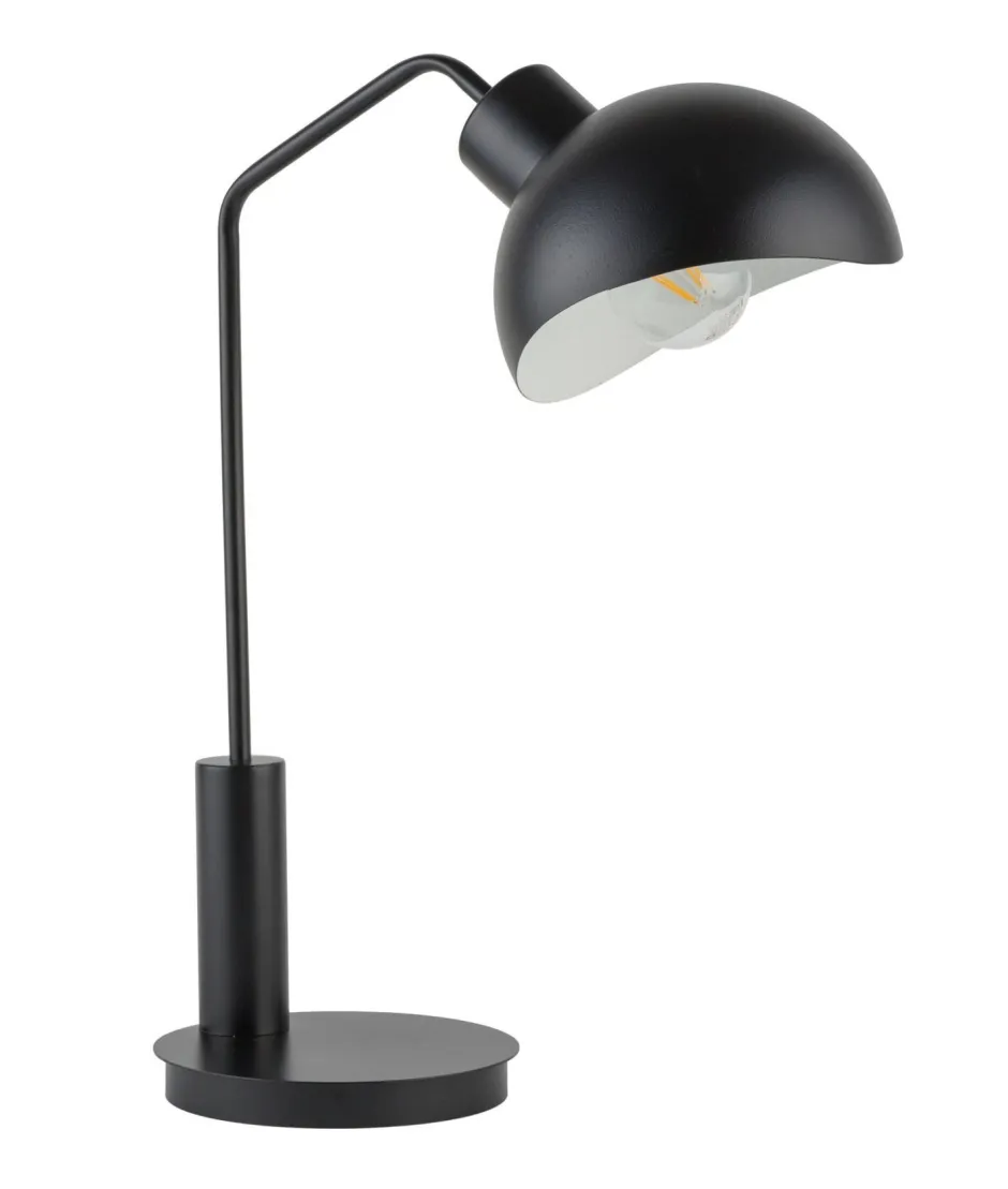 Tischlampen|Schlafzimmer Lampen*Sigma Design Tischlampe Schwarz klein 46 cm Arbeiten Lesen