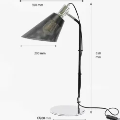Moderne Lampen*Searchlight Design Tischleuchte Mesh