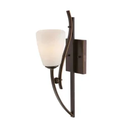 Wandleuchten|Rustikale Lampen*Elstead Designer Wandlampe Braun Rustikal stilvoll GENTLE