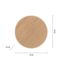 Paul Neuhaus Dimmbare LED Akku Wandlampe Fernbedienung Eichenholz< Flurlampen|Wohnzimmerlampen
