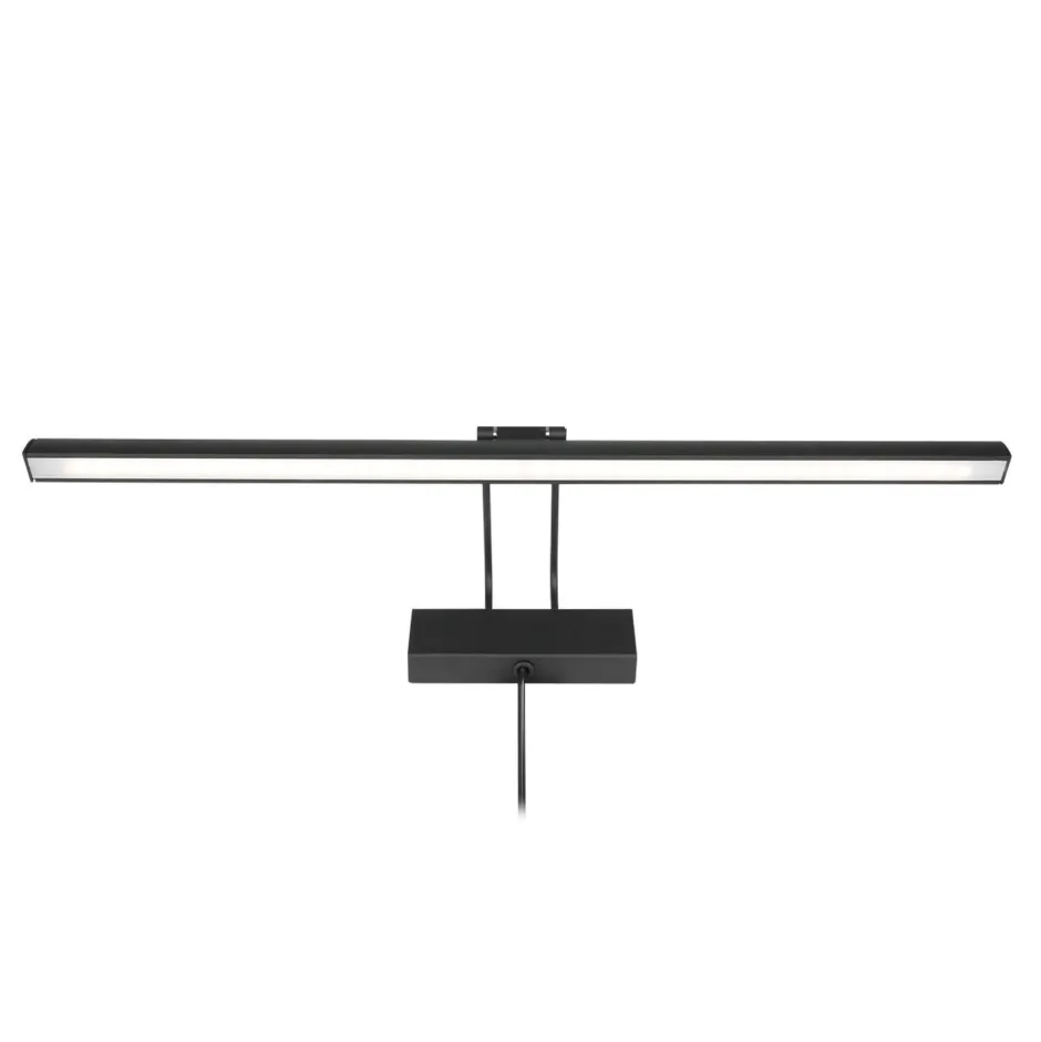 Steinhauer Dimmbare LED Bilderleuchte Schwarz B:60 cm 9 W flexibel< Led Lampen|Wandleuchten