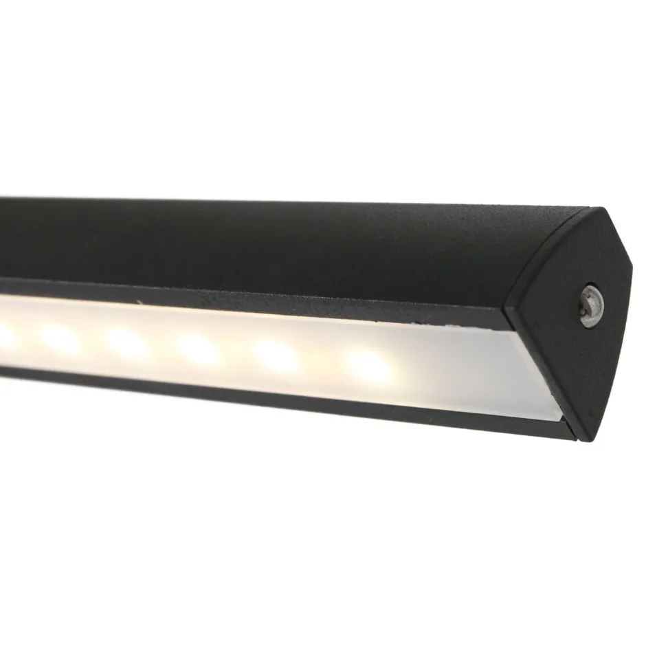 Steinhauer Dimmbare LED Bilderleuchte Schwarz B:60 cm 9 W flexibel< Led Lampen|Wandleuchten