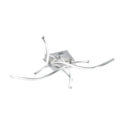 Paul Neuhaus Dimmbare LED Deckenlampe in Stahl L:78 cm 27 W 2400 lm< Deckenleuchten|Flurlampen