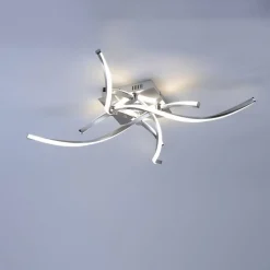 Paul Neuhaus Dimmbare LED Deckenlampe in Stahl L:78 cm 27 W 2400 lm< Deckenleuchten|Flurlampen