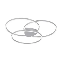 Paul Neuhaus Dimmbare LED Deckenlampe Ringe in Aluminium 6480 lm< Deckenleuchten|Flurlampen