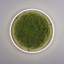 Wohnzimmerlampen|Schlafzimmer Lampen*Just Light Dimmbare LED Deckenlampe Moos Schwarz 3000 K 28 W