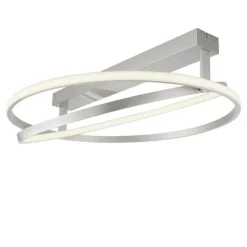 Paul Neuhaus Dimmbare LED Deckenleuchte Metall Ø59 cm Fernbedienung< Deckenleuchten|Flurlampen