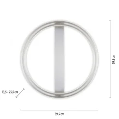 Paul Neuhaus Dimmbare LED Deckenleuchte Metall Ø59 cm Fernbedienung< Deckenleuchten|Flurlampen