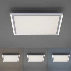 Just Light Dimmbare LED Deckenleuchte Fernbedienung 2700-5000 K< Flurlampen|Bürolampen