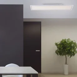 Flurlampen|Bürolampen*Just Light Dimmbare LED Deckenleuchte Fernbedienung 54 W 121,4 cm