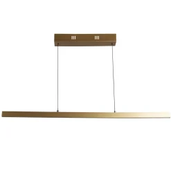 Searchlight Dimmbare LED Hängelampe in Gold Gestensteuerung 29 W< Bürolampen|Wohnzimmerlampen