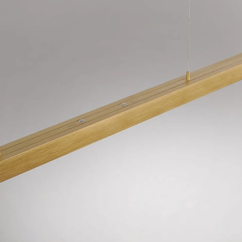 Paul Neuhaus Dimmbare LED Pendelleuchte Touch 4680 lm in Messing< Hängelampen|Bürolampen