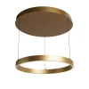 Searchlight Dimmbare LED Pendelleuchte in Gold 41 W Gestensteuerung< Wohnzimmerlampen|Esszimmer Lampen