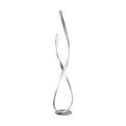 Paul Neuhaus Dimmbare LED Stehlampe in Silber 140 cm 3215 lm 26 W< Wohnzimmerlampen|Metall Lampen