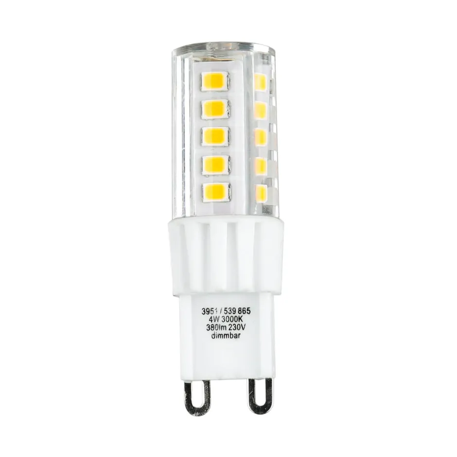 eltric K Heckel GmbH Dimmbares LED Leuchtmittel G9 4 Watt 3000 K 365 lm - LM103< Leuchtmittel