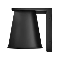 Stofflampen|Außenwandleuchten*Elstead Downlight Terrasse Schwarz LED GU10 klein H: 15,4 cm