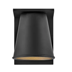 Stofflampen|Außenwandleuchten*Elstead Downlight Terrasse Schwarz LED GU10 klein H: 15,4 cm