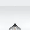 Sollux Draht Hängelampe Schwarz Ø40cm E27 Pendelleuchte< Hängelampen|Esszimmer Lampen