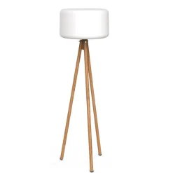 Metall Lampen|Skandinavische Lampen*Newgarden Dreibein Stehleuchte Solar Farbwechsel 140 cm LED