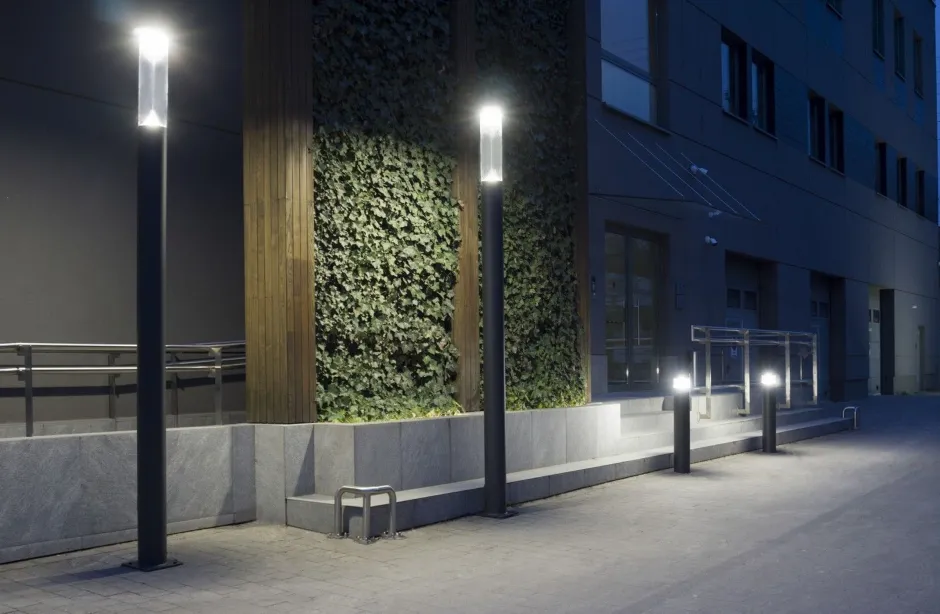 SU-MA Dunkelgraue LED Wegeleuchte Aluminium IP65 3000 cm XXL< Wegeleuchten|Led Außenleuchten
