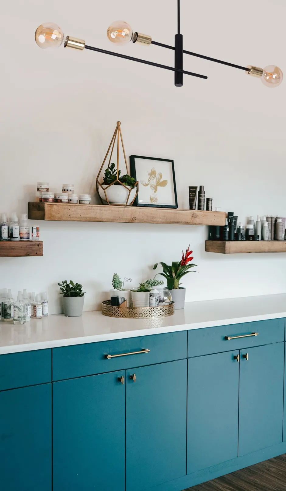 Hängelampen|Wohnzimmerlampen*Sigma E27 Pendelleuchte Gold Schwarz B:69 cm Mehrflammig