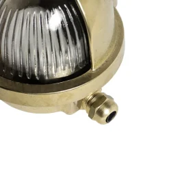 Lido Echt-Messing Wandleuchte für Außen SKIATHOS< Außenwandleuchten|Rustikale Lampen