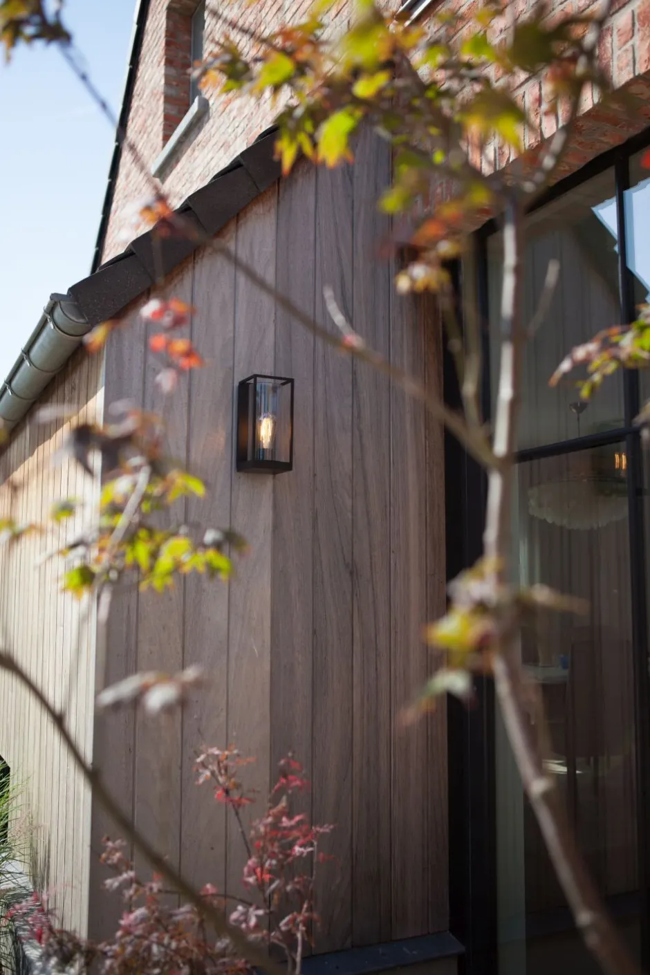 Außenwandleuchten|Moderne Lampen*Eco-Light Eckige Außenlampe ELLAYINA Anthrazit IP44 Haus Balkon