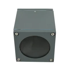 Metall Lampen|Feuchtraumleuchten*SU-MA Eckige Deckenleuchte außen IP54 wetterfest