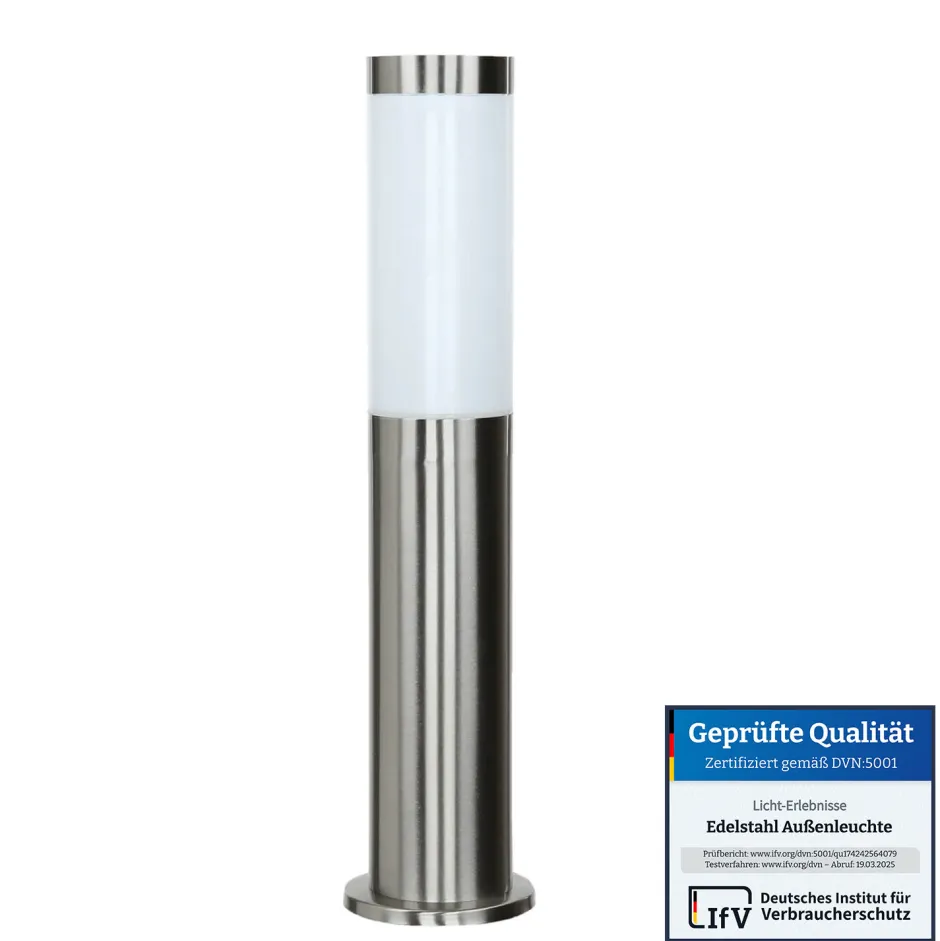Easylight Edelstahl Außenleuchte mit Kabel + Stecker< Wegeleuchten|Moderne Außenleuchten