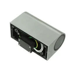 Moderne Lampen|Moderne Außenleuchten*Easylight Edle Außenleuchte Up & Down Spot Silber AALBORG