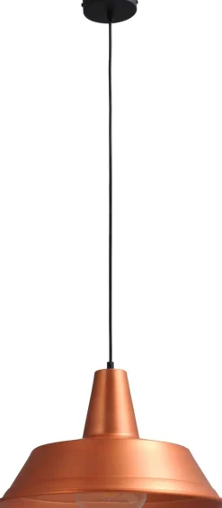 Masterlight Edle Hängelampe Kupfer E27 Ø35cm Handarbeit PRATO< Hängelampen|Industrie Lampen