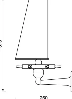 Wandleuchten|Jugendstil Lampen*Laura Suardi Edle Wandlampe Antik Maritim aus Messing VELIERO