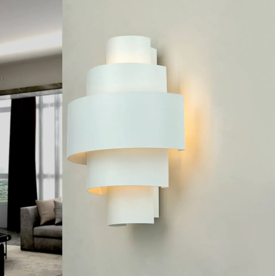 Easylight Edle Wandlampe Weiß Lichtmuster< Wandleuchten|Flurlampen