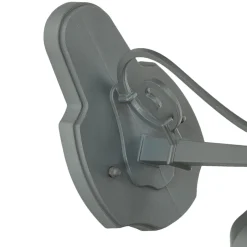 Rustikale Lampen|Rustikale Außenleuchten*Easylight Edle Wandleuchte Anthrazit BREST außen regenfest E27