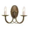 Elstead Edle Wandleuchte GOTICA 5 Gold Kerzenform Lampe< Wandleuchten|Rustikale Lampen