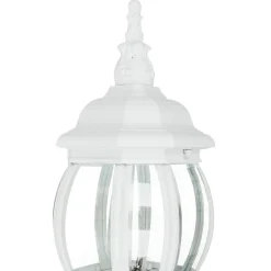 Easylight Edle Wandleuchte Weiß BREST außen regenfest E27< Rustikale Lampen|Rustikale Außenleuchten