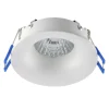 TK Lighting Einbauleuchte rund Ø 84 mm Weiß GU10 IP44 Bad< Spots|Badezimmer Lampe