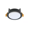 Spots|Wandleuchten*Nowodvorski Einbauleuchte Schwarz GX53 rund Ø 95 mm Decke innen