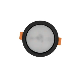 Spots|Wandleuchten*Nowodvorski Einbauleuchte Schwarz GX53 rund Ø 95 mm Decke innen