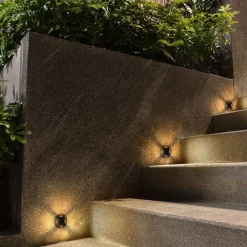 Maytoni Einbauleuchte Wand Aluminium LED IP65 rund D: 6,2 cm< Led Außenleuchten|Moderne Außenleuchten